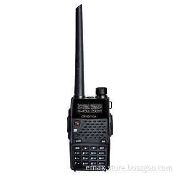 Dual band two way radio with FM & scrambler function